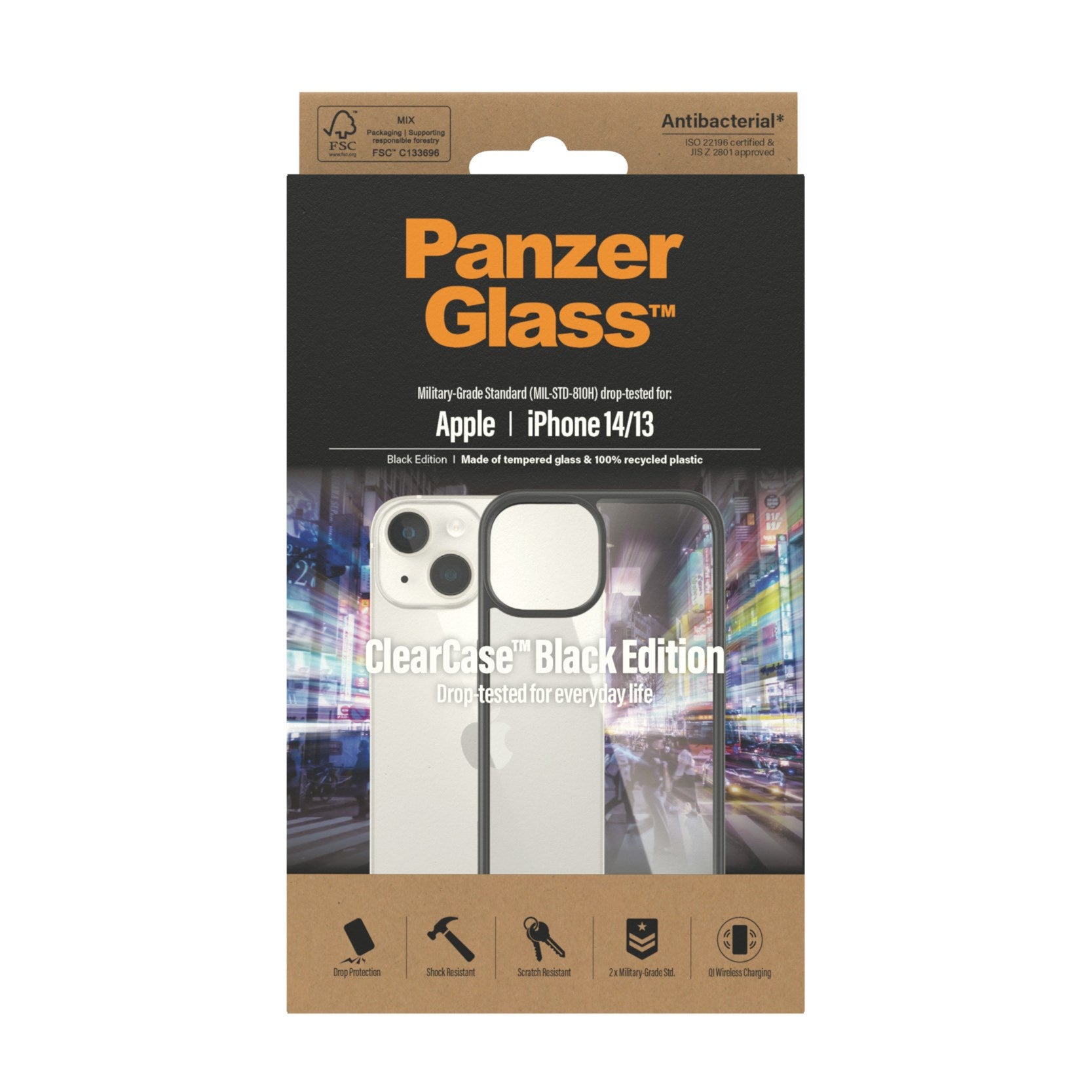 PanzerGlass® ClearCase Transparent iPhone 14 | 13